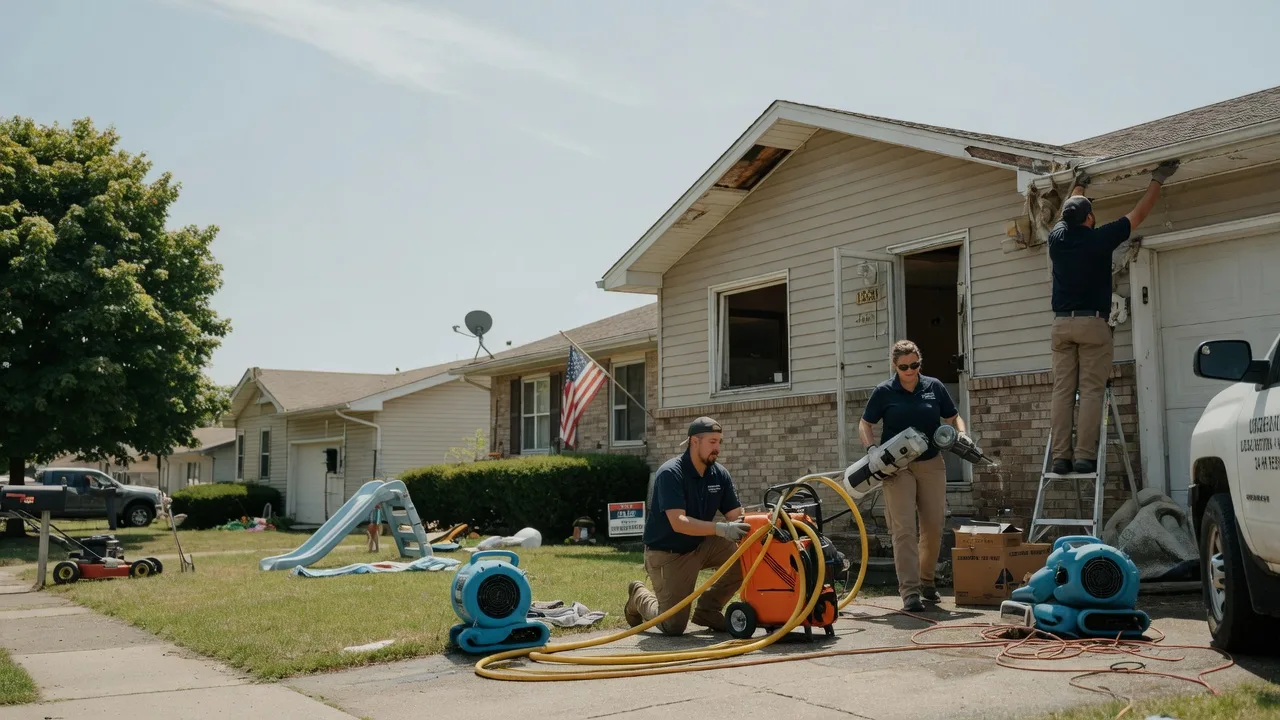 Water Damage Restoration in Leesville, OH near me